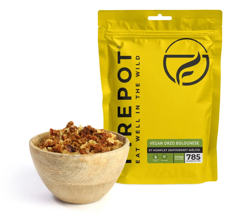 Vegansk Orzo Bolognese - XL - Firepot