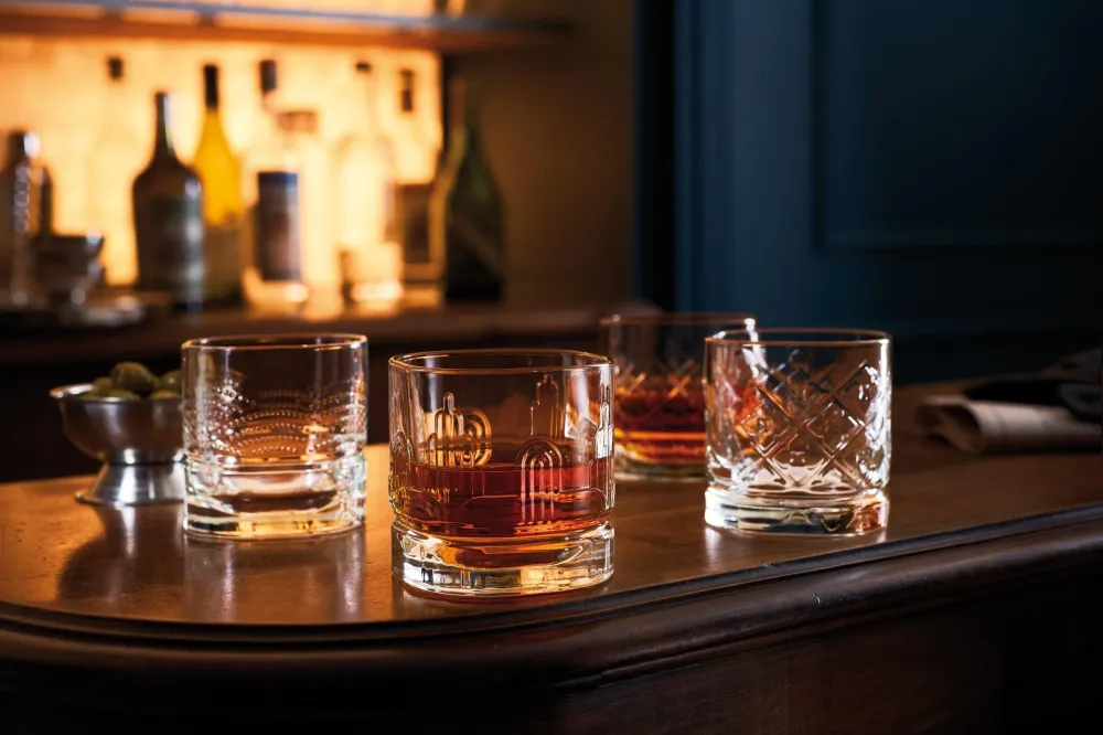 Whiskeyglas 4stk - La Rochere Dandy