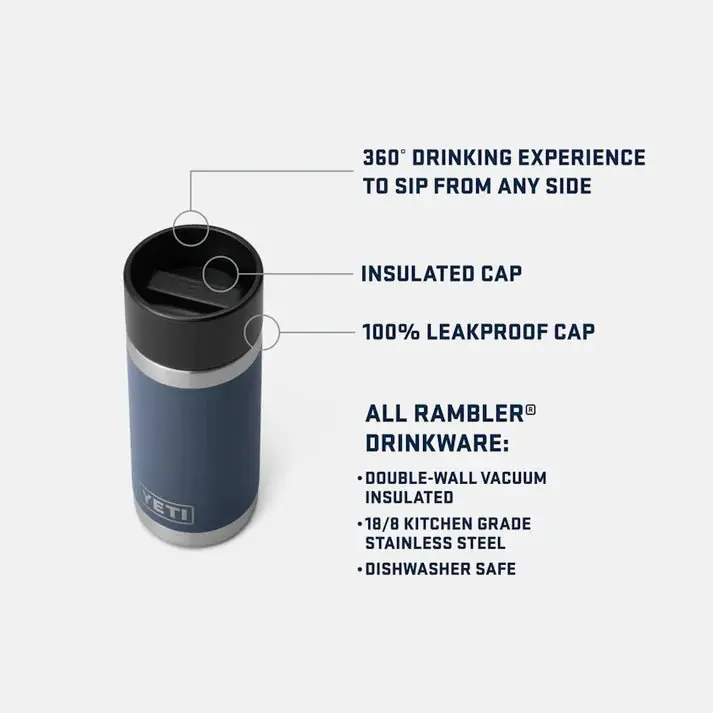 YETI Rambler Flaske 350ml - Hvid