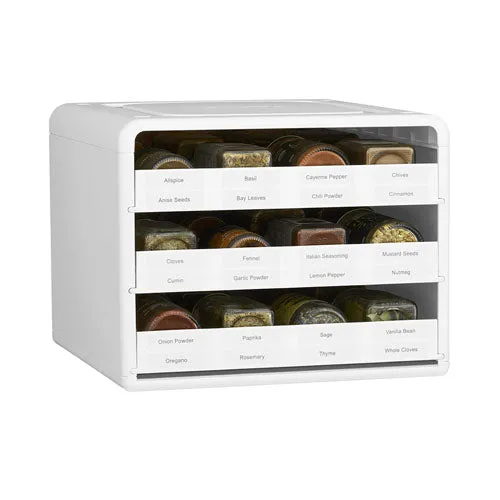 YouCopia Spicestack 24-SPICE BOTTLE ORGANSIERER W/ 104 LABELS