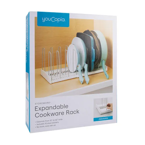 YouCopia Storemore Expandable Cookware Rack