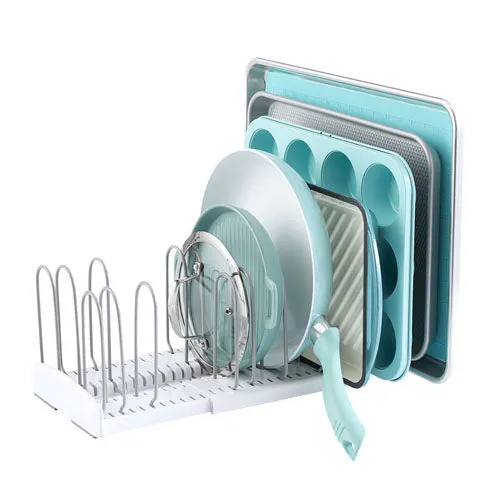 YouCopia Storemore Exultable Pan & Lid Rack