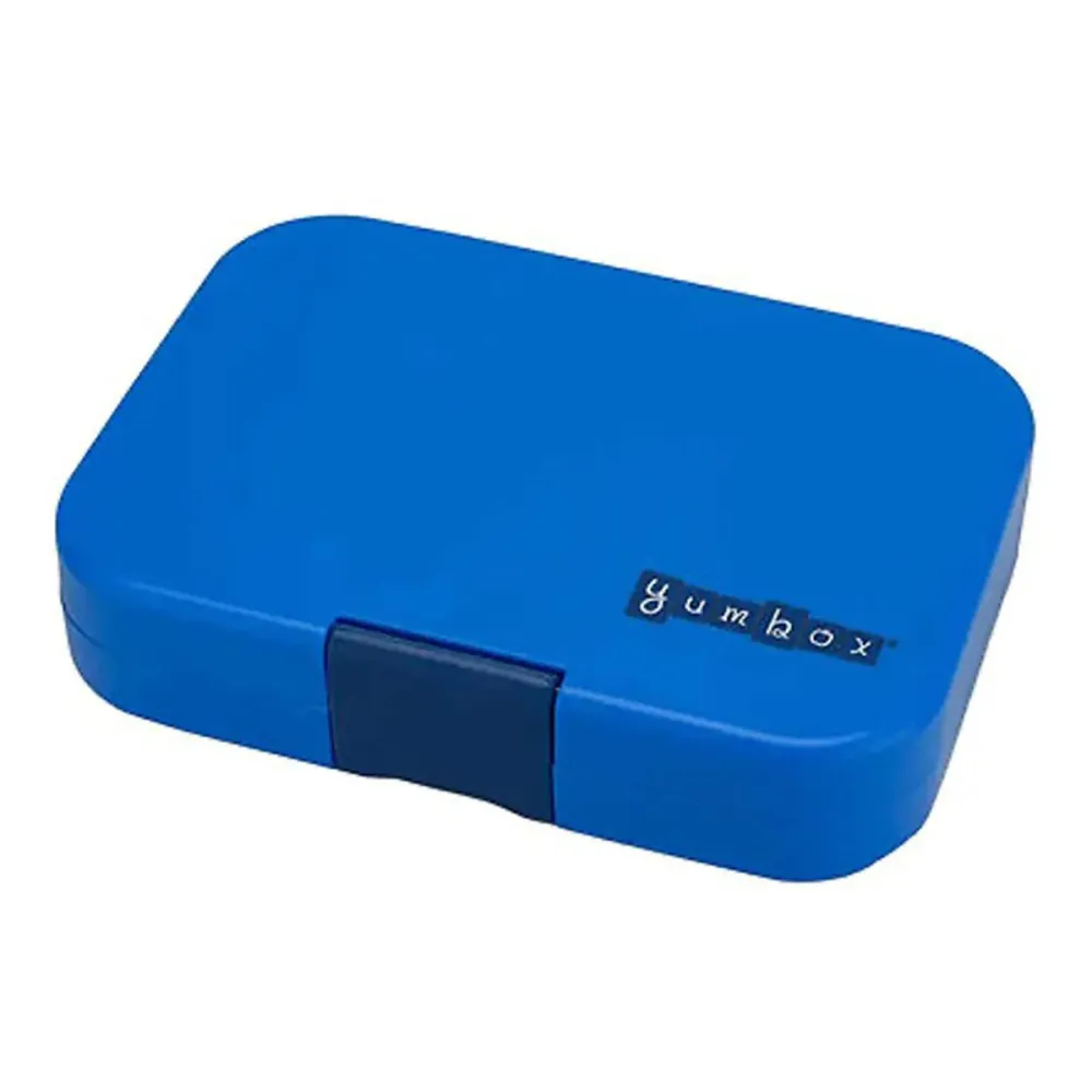 Yumbox Panino madkasse m 4 rum, surf blue-dinosaur tray