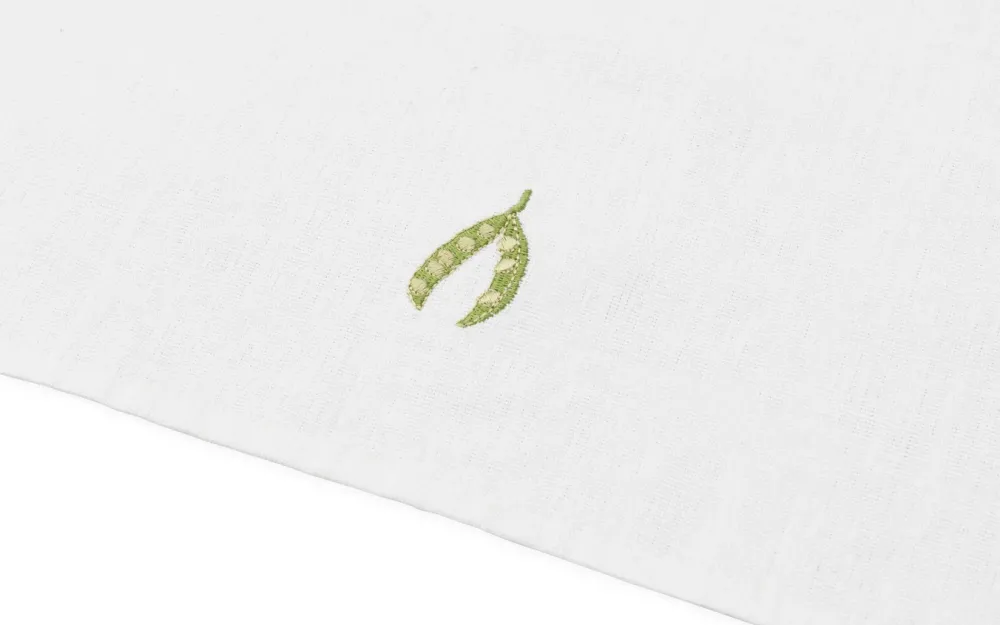 Yummy viskestykke, Peas - 50x70 cm.