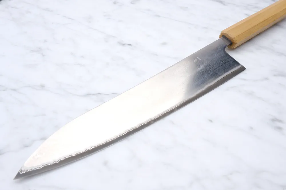 Foodgear Hamono White #1 Khii Chestnut - 240 mm Gyuto