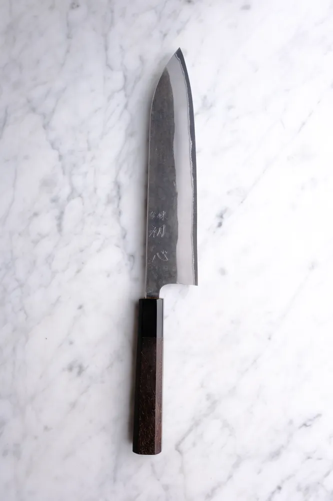 Hatsukokoro Kurokaze Shirogami #2 - 210 mm Gyuto