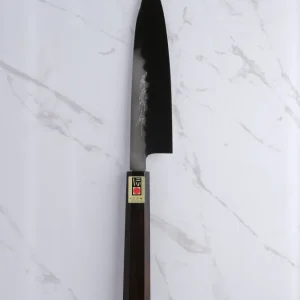 Ikeda Abura-Honyaki Shirogami 3 Ebony - 180 mm gyuto