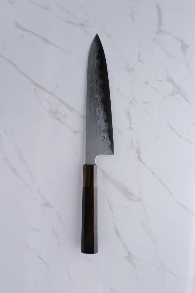 Nakagawa Satoshi X Myojin Aogami-1 - 210 mm Kokkekniv