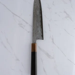 Nakagawa Satoshi X Myojin Blue #1 (Etched) Ebony - 210 mm Kokkekniv