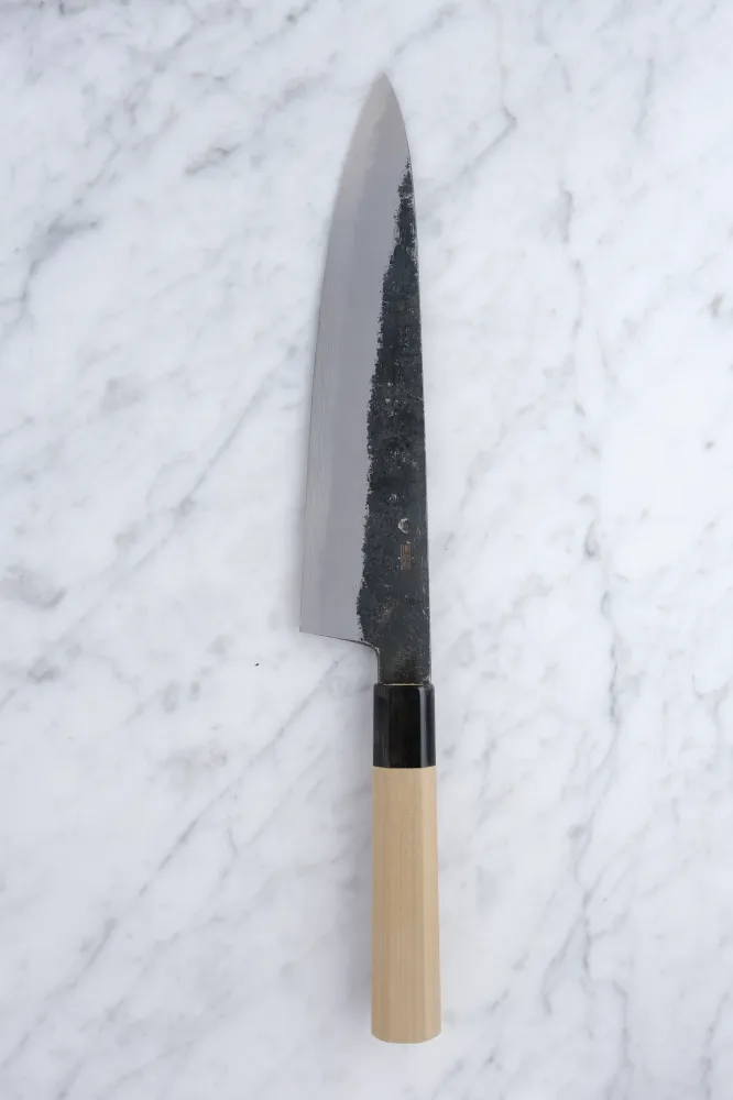 Sakai Kikumori Kikuzuki KU White 2 - 240 mm Gyuto