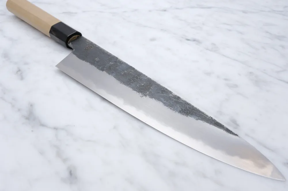 Sakai Kikumori Kikuzuki KU White 2 - 240 mm Gyuto