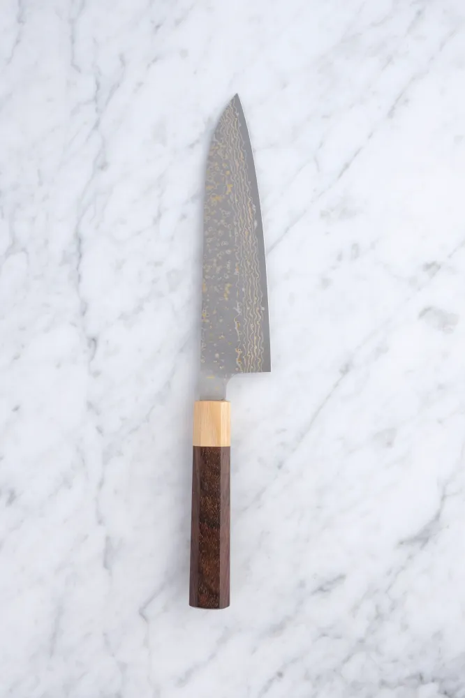 Takeshi Saji 180 Gyoto VG-10 Gold