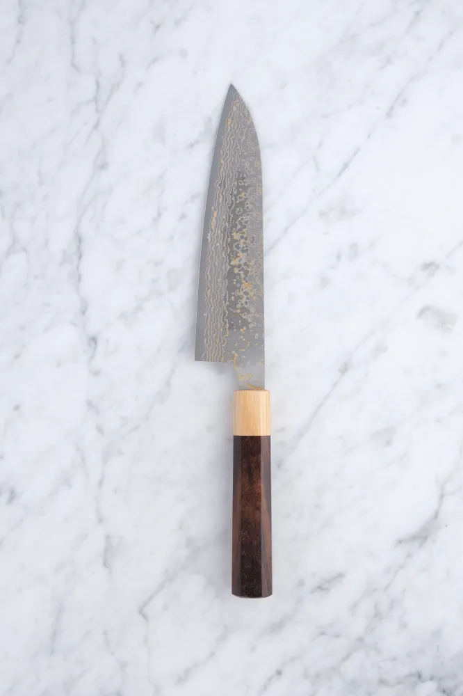 Takeshi Saji 180 Gyoto VG-10 Gold