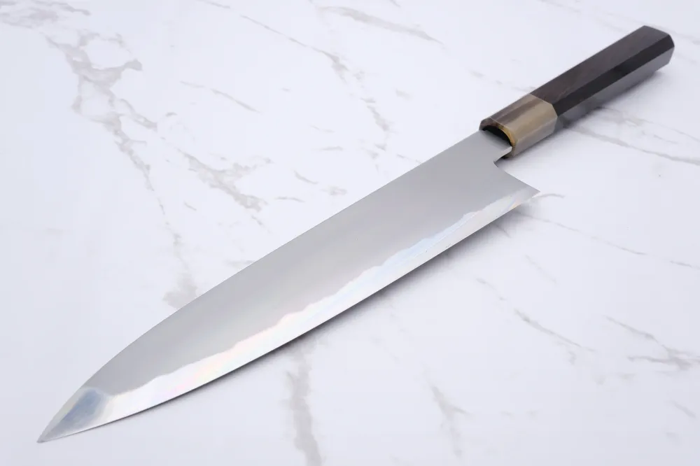 Tetsujin Hamono Blue #2 Ebony - 210 mm Gyuto