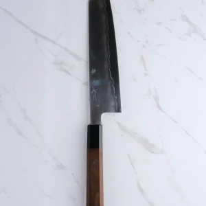 Tetsujin Hamono Ginsan Ukiba Walnut - 210 mm Kiritsuke Gyuto