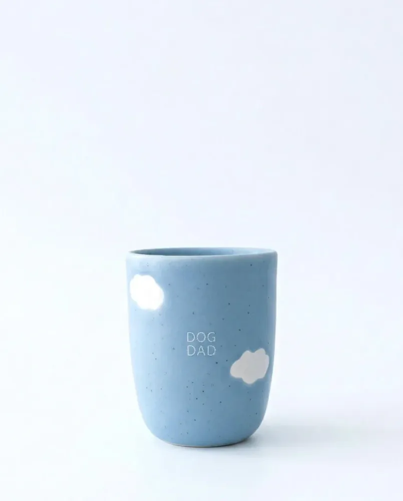 Cloud Medium Cup 220ml Dog Dad White MT