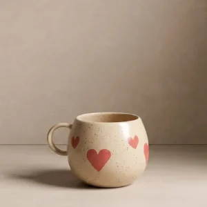 Cozy Hearts Stentøjsboldkrus 500ml Limited Edition MT