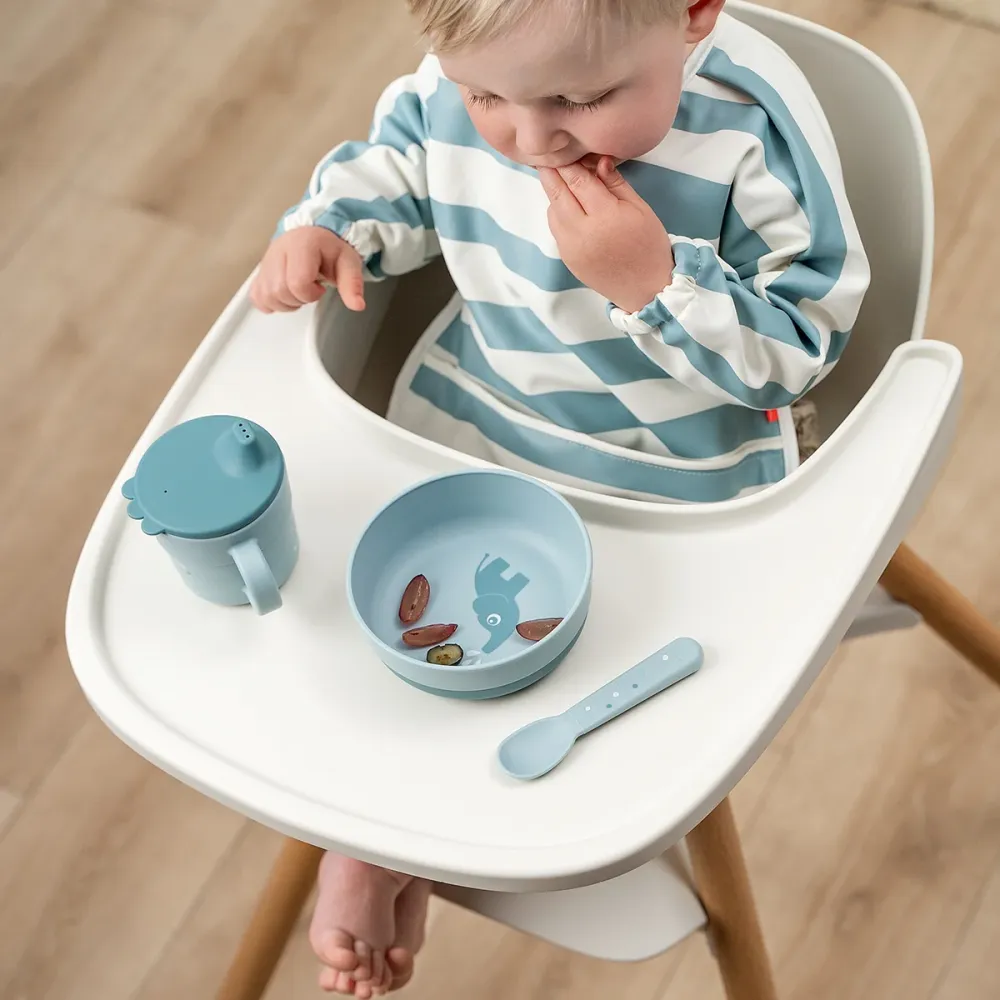 Foodie tudkop - Happy dots - Blå Done by Deer