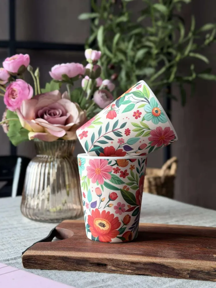 Kop Flower Melamin