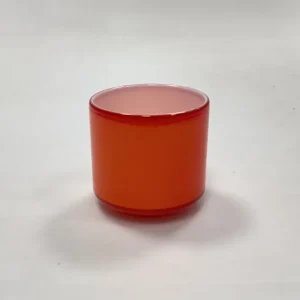 Holmegaard Palet / Carnaby lille orange Krukke uden låg