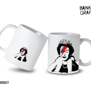 Banksy Ceramic Mug 325ml - Lizzy Stardust