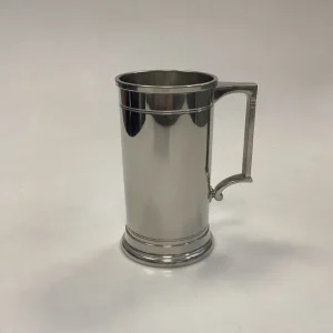Just Andersen/Royal Copenhagen Krus, poleret tin No. 2204/14