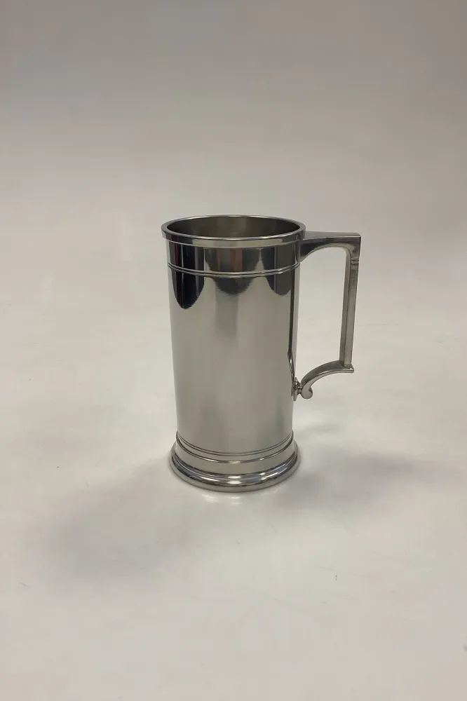 Just Andersen/Royal Copenhagen Krus, poleret tin No. 2204/14