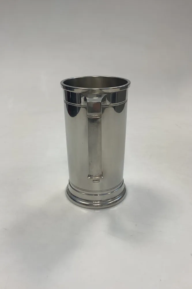 Just Andersen/Royal Copenhagen Krus, poleret tin No. 2204/14