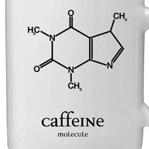 Koffeinmolekyle krus