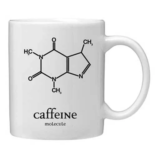Koffeinmolekyle krus