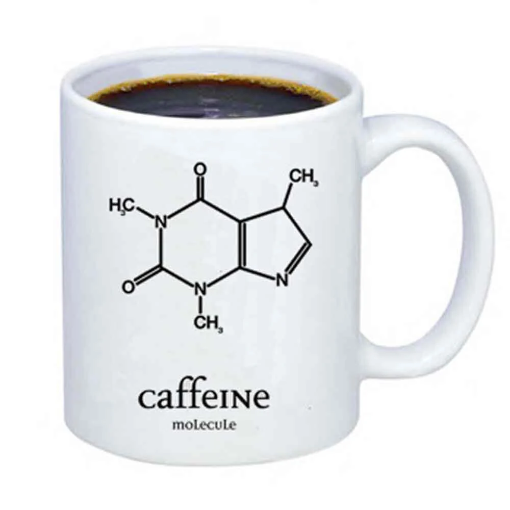 Koffeinmolekyle krus