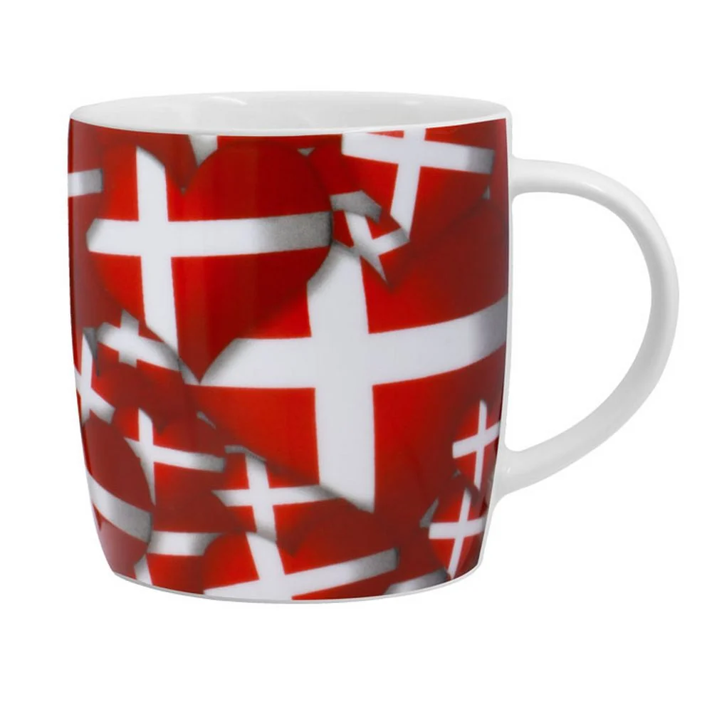 Memories Denmark - Krus Hjerteflag