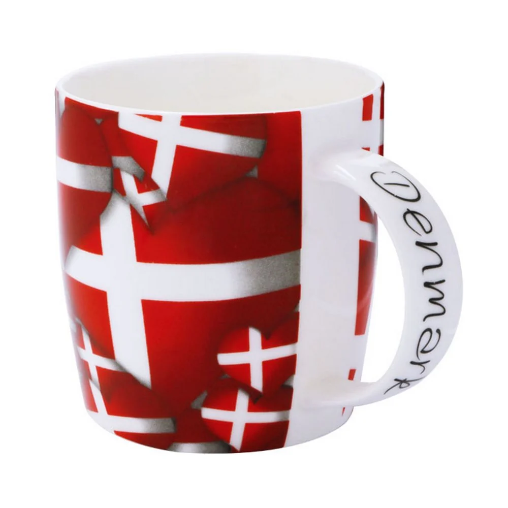 Memories Denmark - Krus Hjerteflag