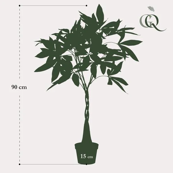 Pachira aquatica kunstig h90cm