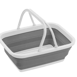 Conzept - Indkøbskurv hank foldbar 38.5x28x15(5)cm