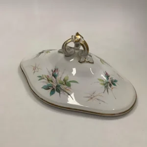 Bing og Grøndahl Antik Rosen Stel Låg til Terrin