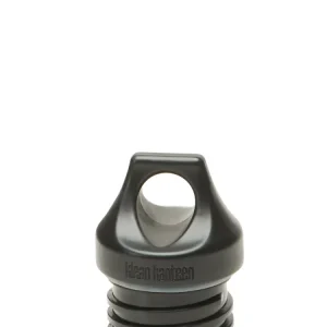 Låg i BPA-fri plastik, Loop Cap, Black - passer til alle Klean Kanteen Classic flasker