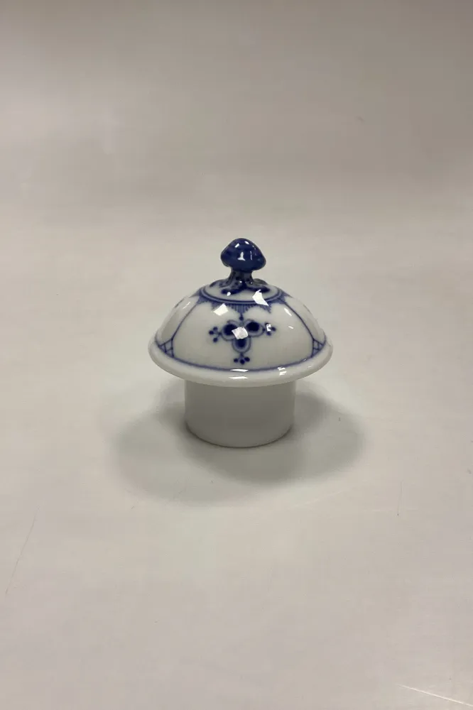 Royal Copenhagen Musselmalet Riflet Låg til Kaffekande No. 48