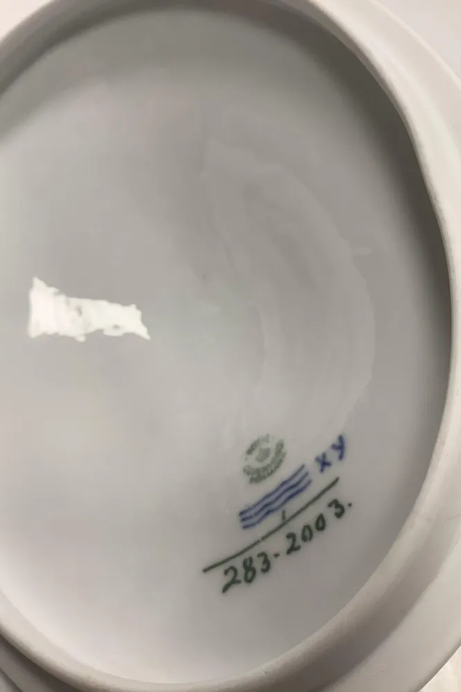 Royal Copenhagen Musselmalet Riflet Låg til Lågfad No 283 / 2003