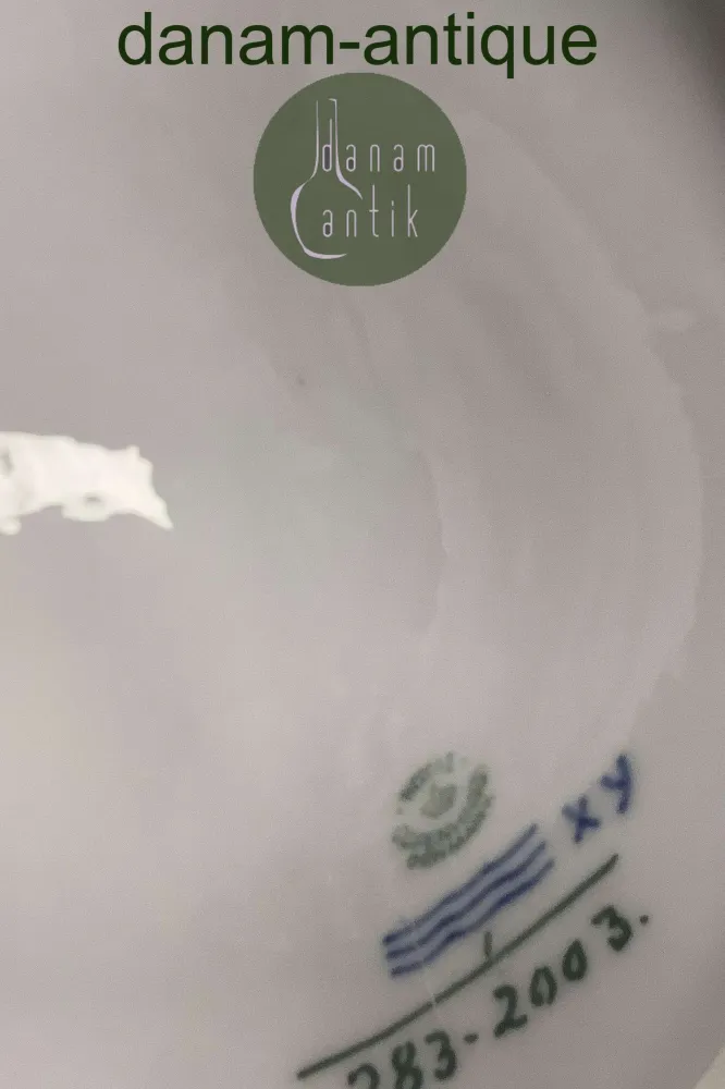 Royal Copenhagen Musselmalet Riflet Låg til Lågfad No 283 / 2003