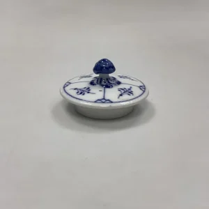Royal Copenhagen Musselmalet Riflet Låg til Tekande No. 259
