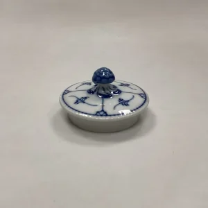 Royal Copenhagen Musselmalet Riflet Låg til Tekande No. 259