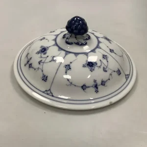 Royal Copenhagen Musselmalet Riflet Låg til Terrin