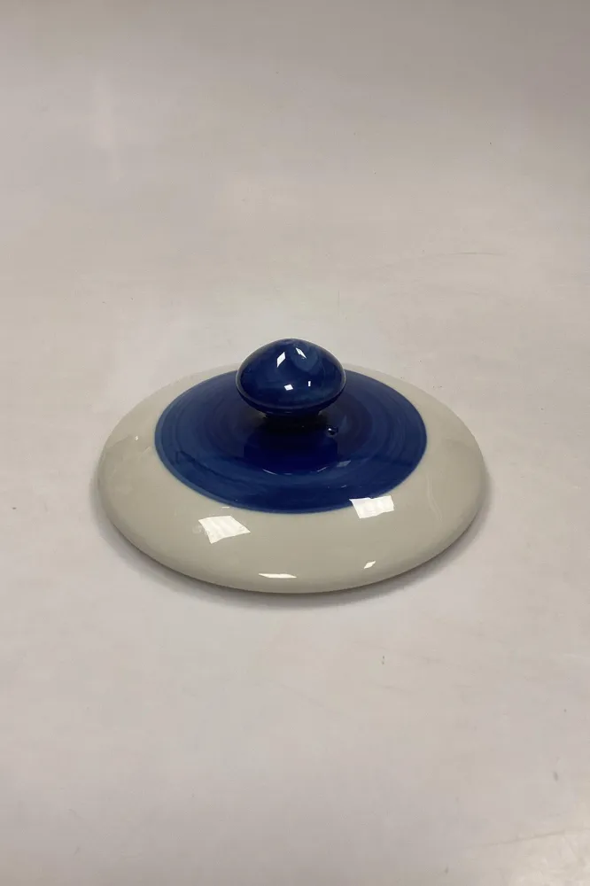 Rörstrand Blå Koka Låg med knop