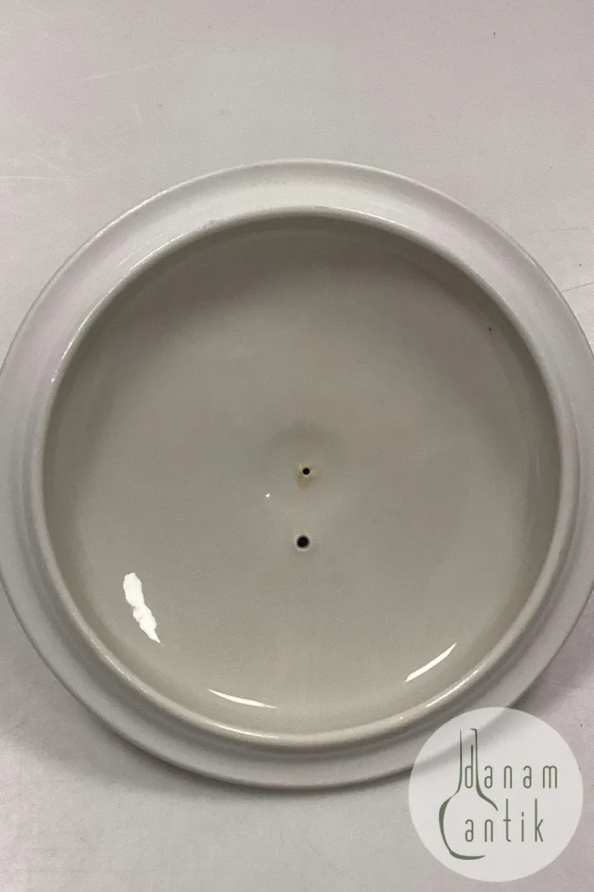 Rörstrand Blå Koka Låg med knop
