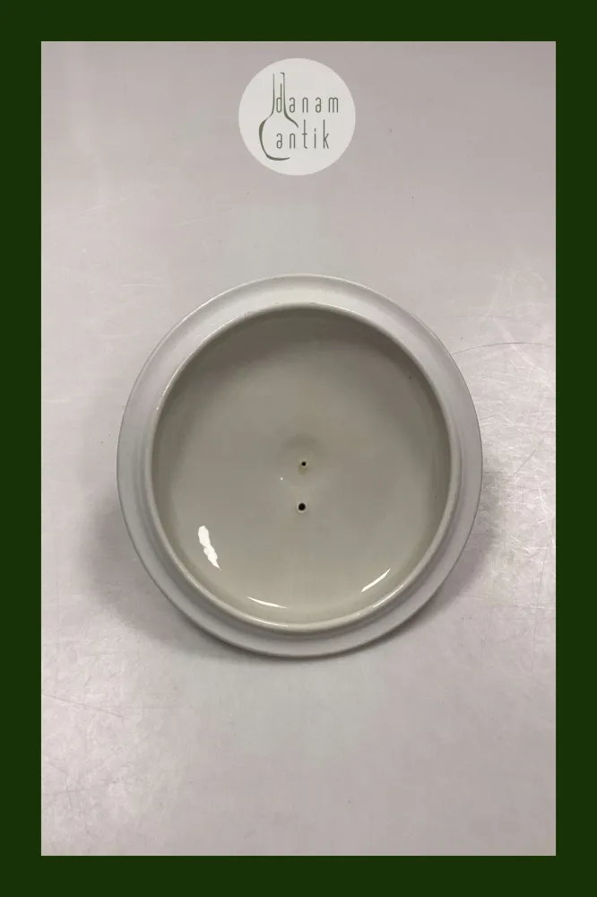 Rörstrand Blå Koka Låg med knop