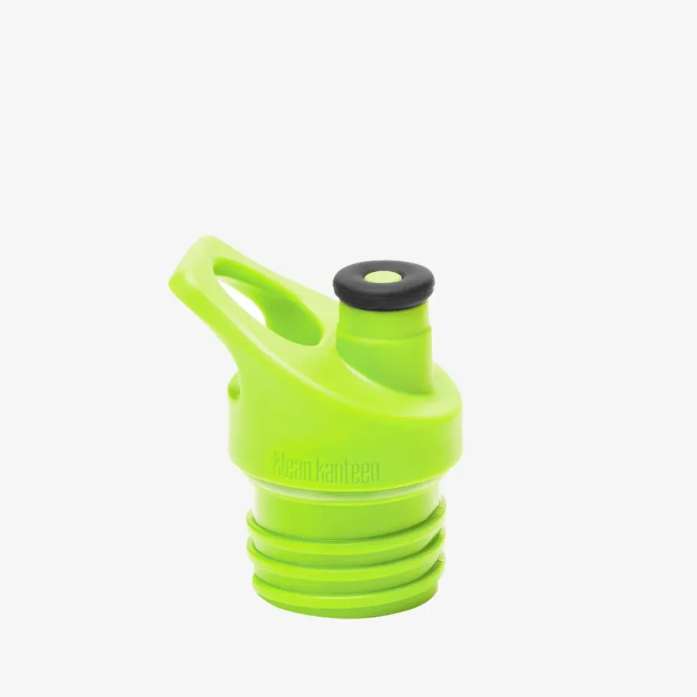 Sport Cap, Bright Green - passer til Klean Kanteen Classic flasker