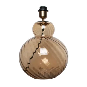 Lily Bordlampe - Brun | Swirl