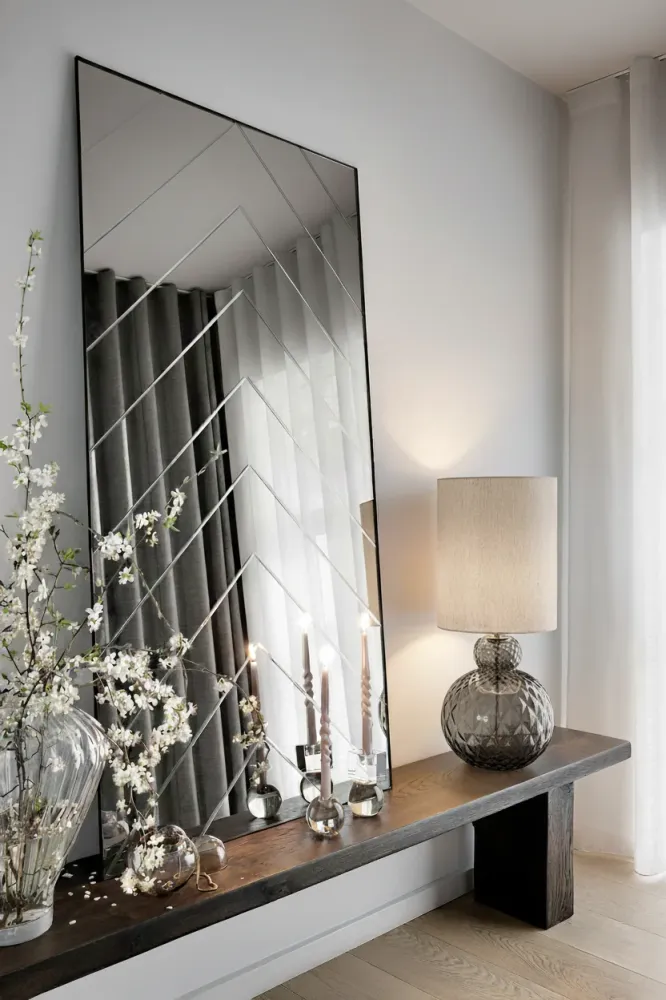 Lily Bordlampe - Grå | Harlequin