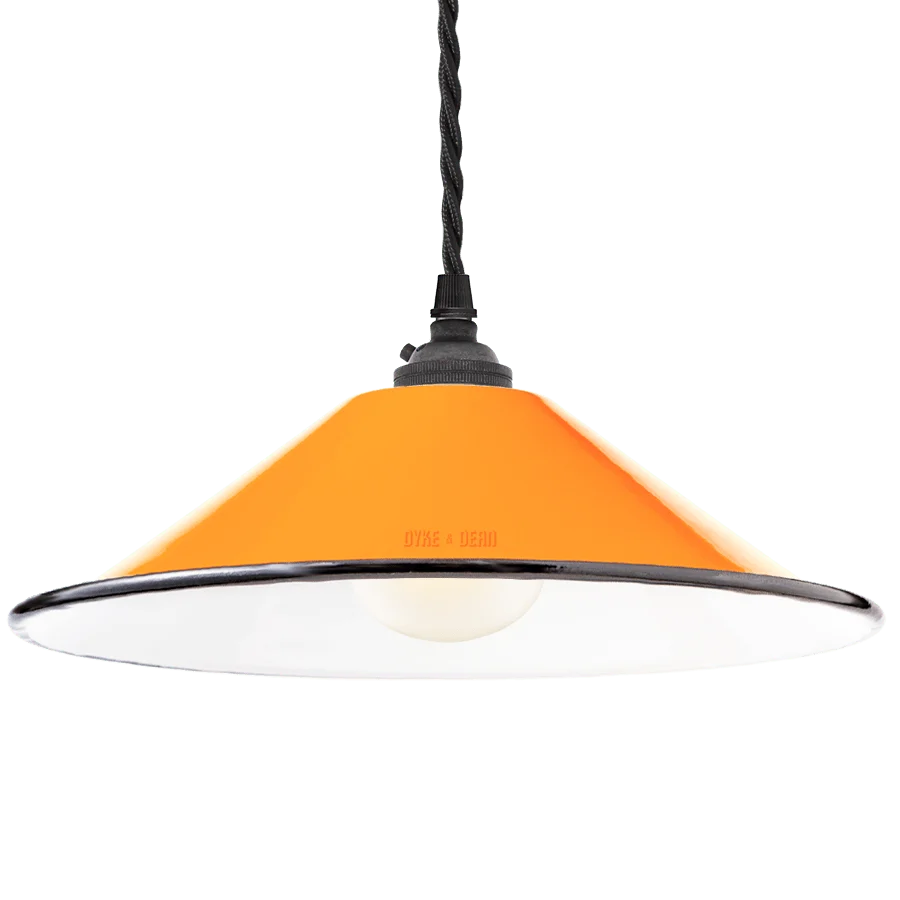 LILLE ORANGE EMALELKOGESKYGGE DYKE & DEAN
